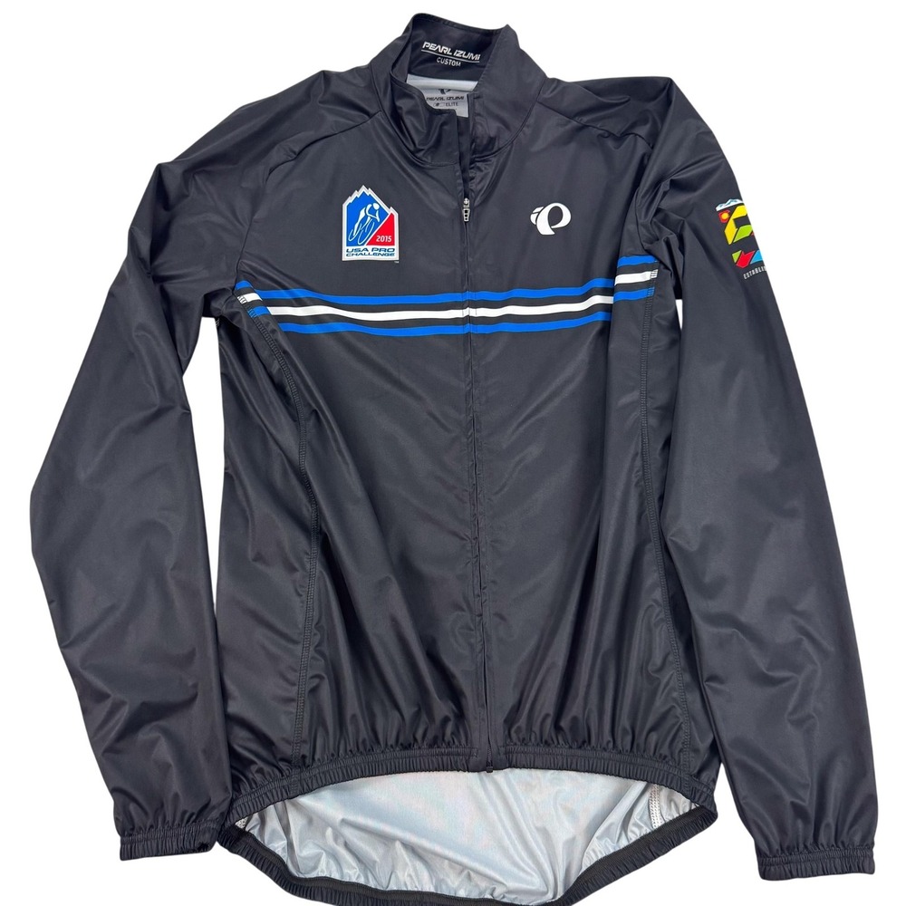 Pearl Izumi ELITE USA Pro Challenge 2015 Cycling Jacket Men Large Black Colorado